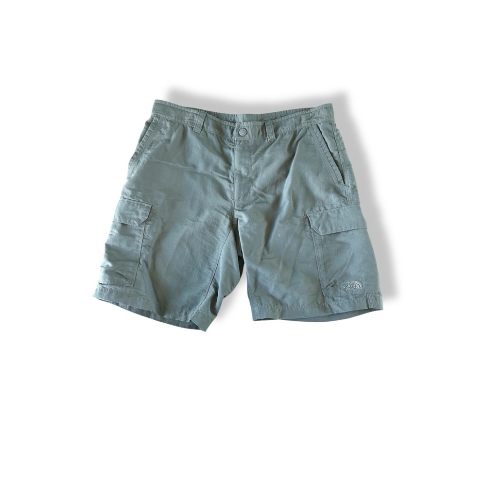 [The North Face] Green Cargo Shorts
